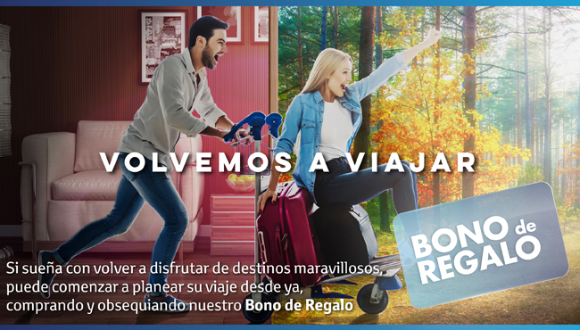Bono de regalo viajes Aviatur